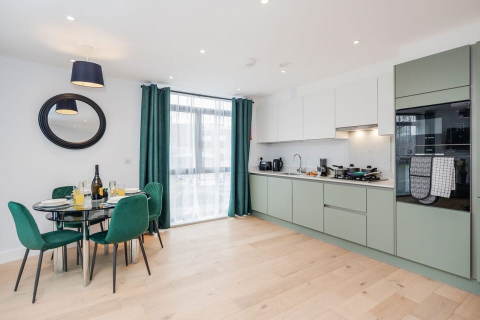Beautiful open plan kitchen dinner