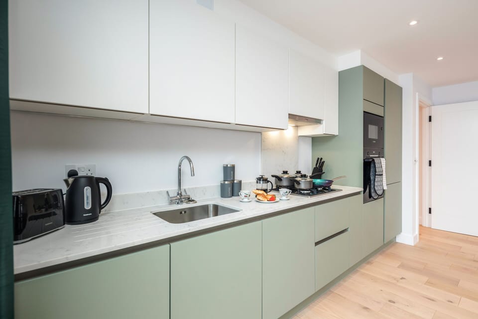 Fully equipped kitchen