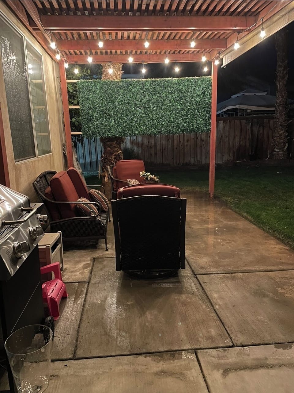 Barbecue area 