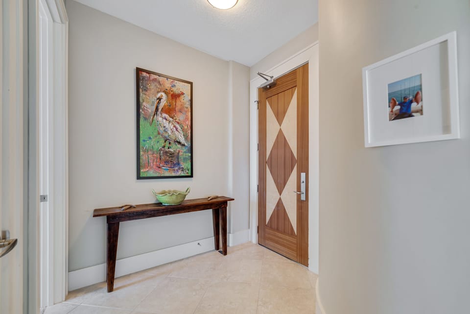 Embracing coastal charm with thoughtfully selected decor.