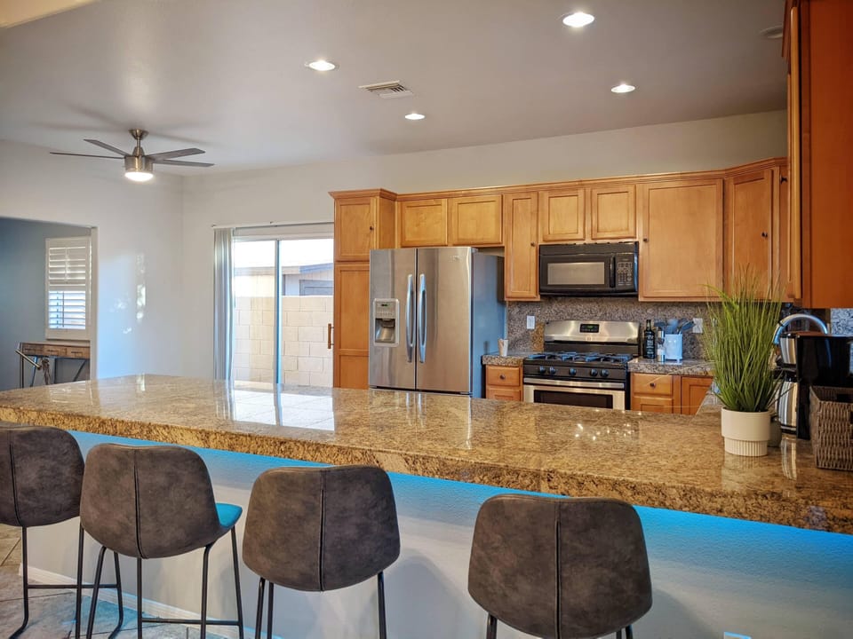 Bright and roomy kitchen