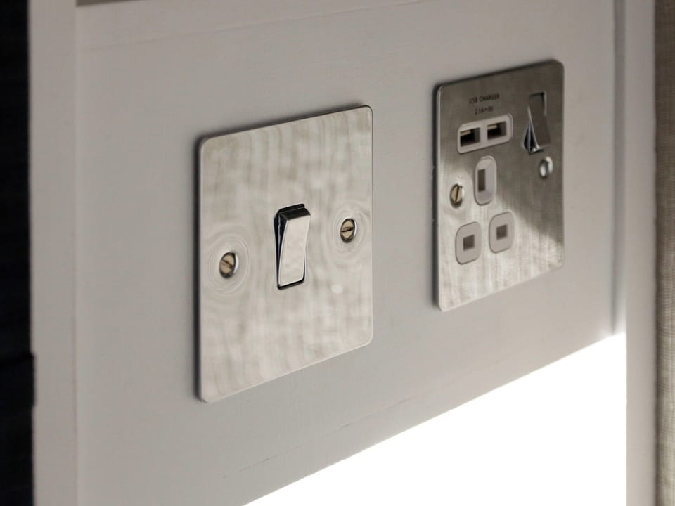 USB phone charging points throughout the house | Amber Villa, Tideswell, near Buxton