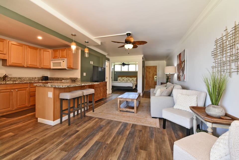 Open concept living room