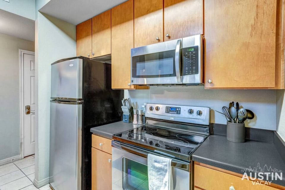 Fully equipped kitchen with all the essentials and dishwasher