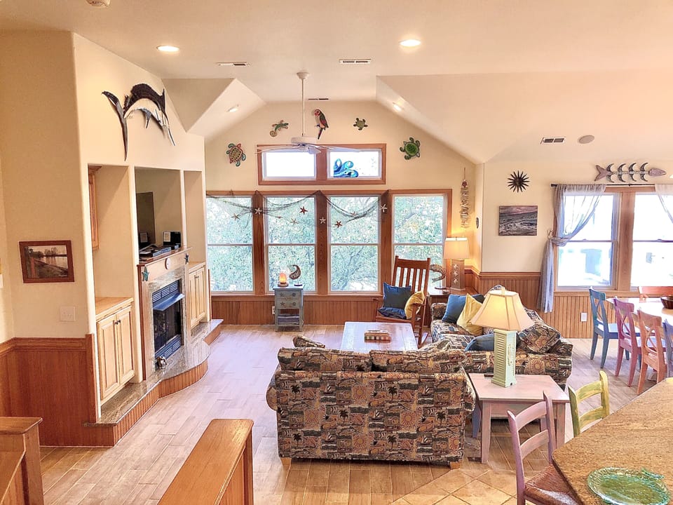 New furnishings for 2023. Reversed Floor Plan with so much living space