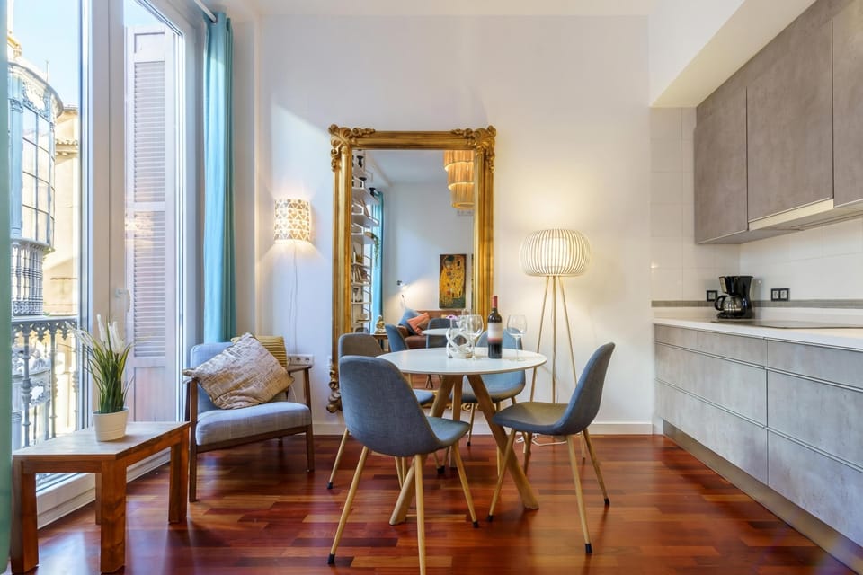 Kitchen and dining area