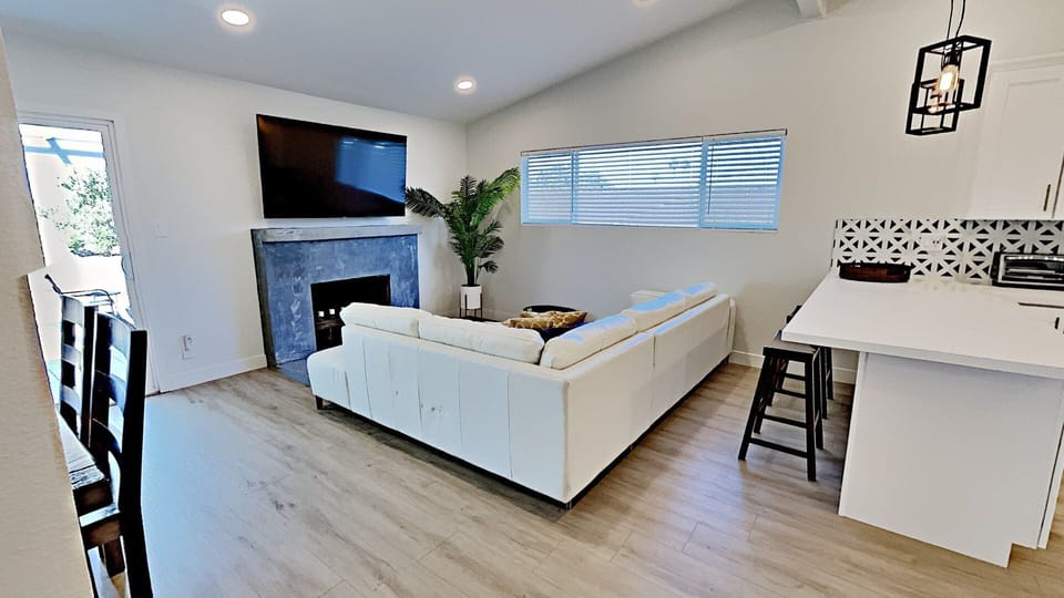 Gorgeous Sectional with TV