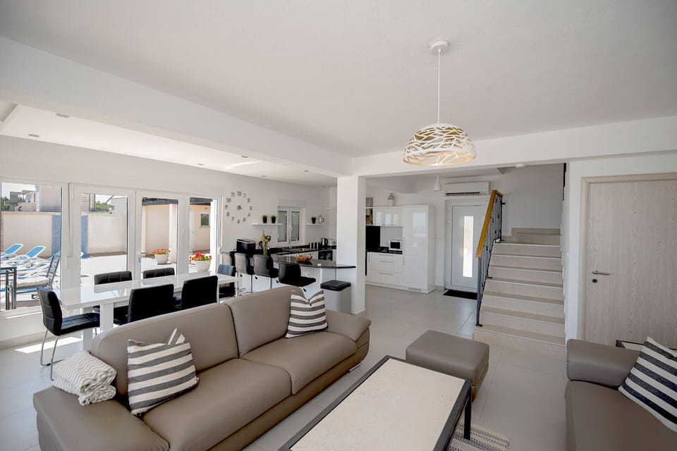 Modern open plan living ensures everyone is included