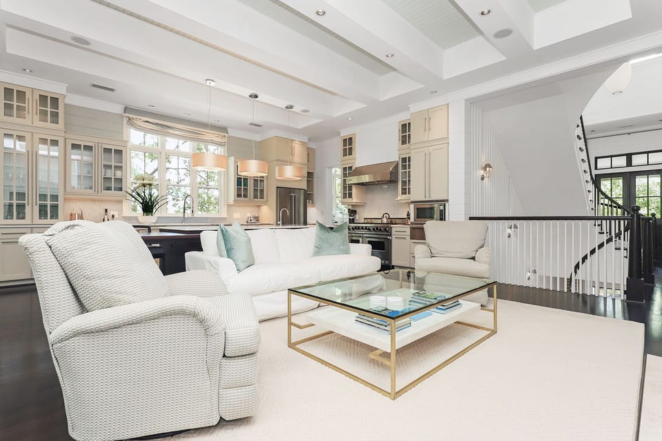 313 Western Lake - Watercolor - Second Floor -  Living/Kitchen Area