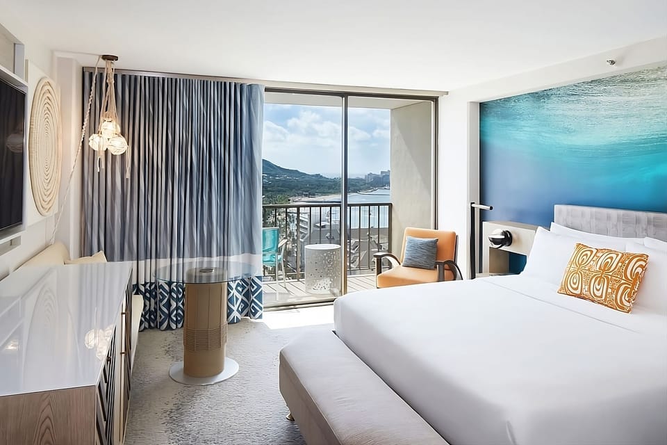 Sip morning coffee while the coastline fills the window.