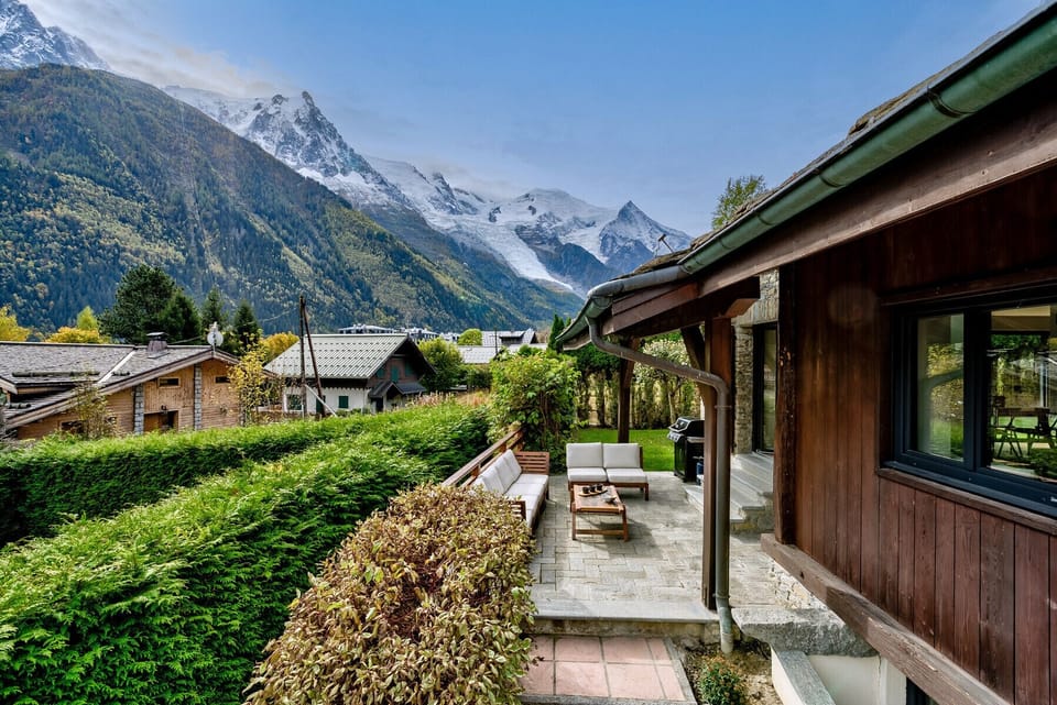 Terrace provides a great place to relax