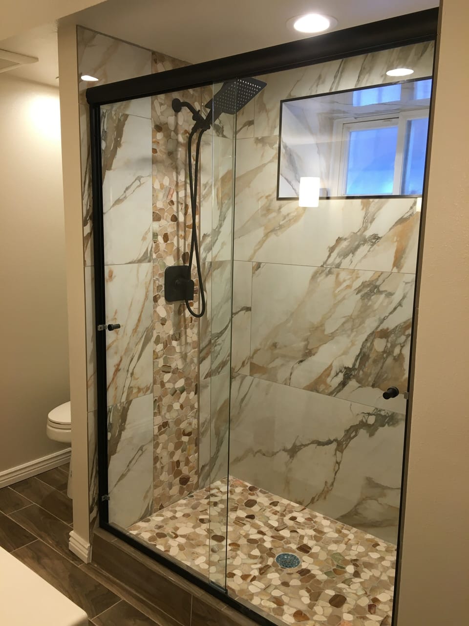 Spa-like shower