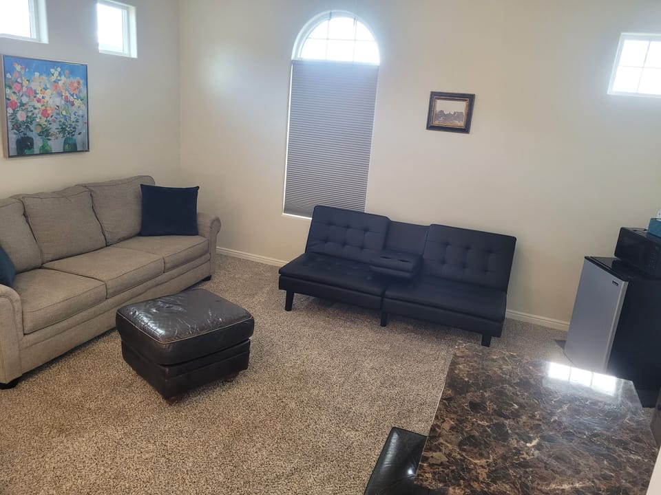 cozy and comfortable living room space