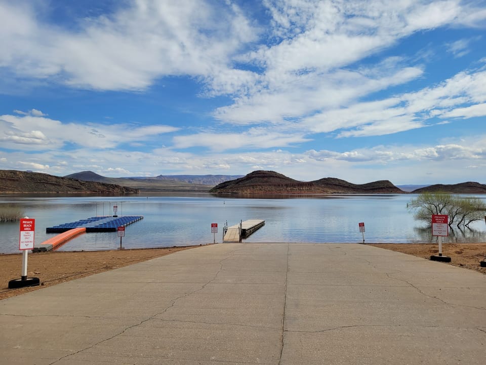Water recreation opportunities at the nearby Quail Creek State Park.