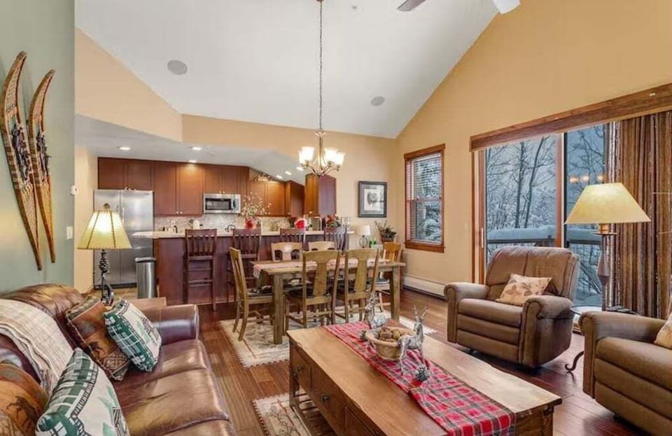 Spacious and inviting living area