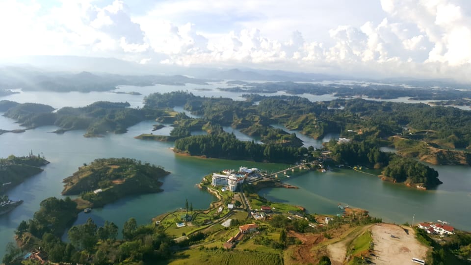 View from El Peñon - one of our favorite places to visit - 1hr from Medellin