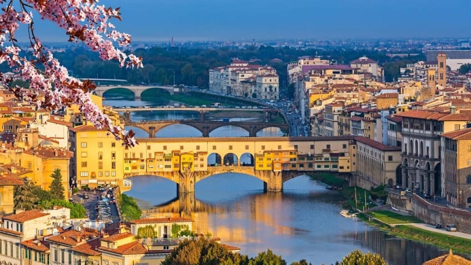 Florence - The Ponte Vecchio or "old bridge" of Florence