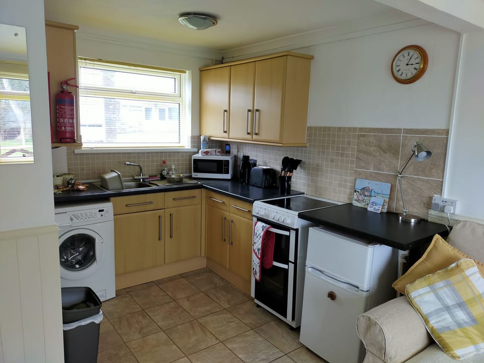 Our kitchen space with all facilities provided.