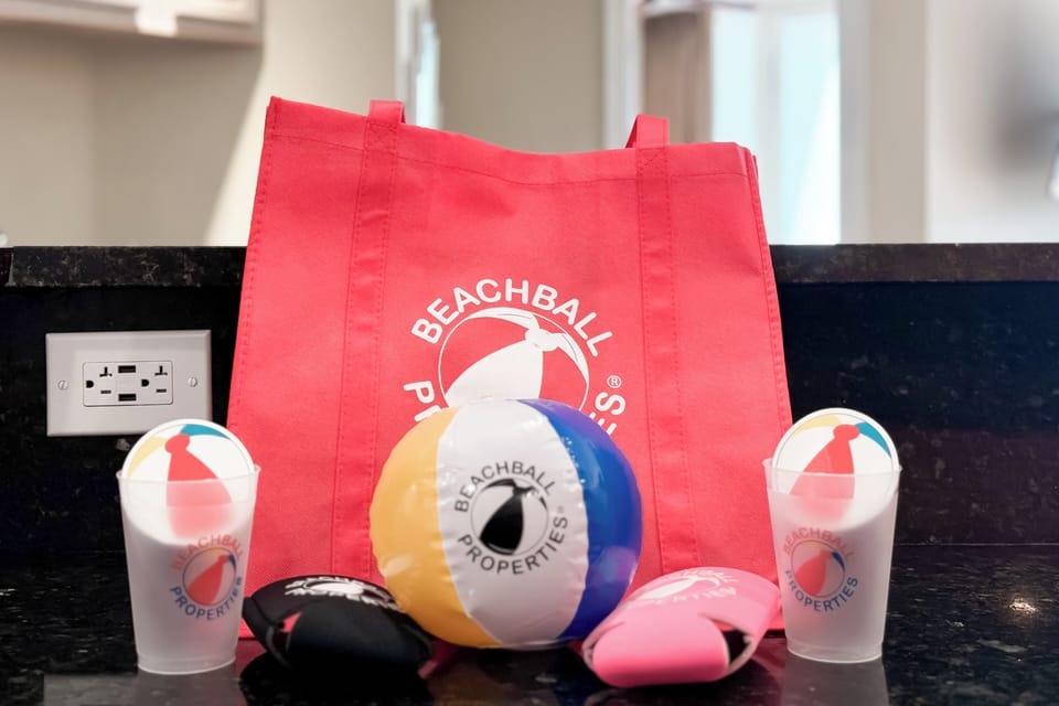 Beachball swag bag!