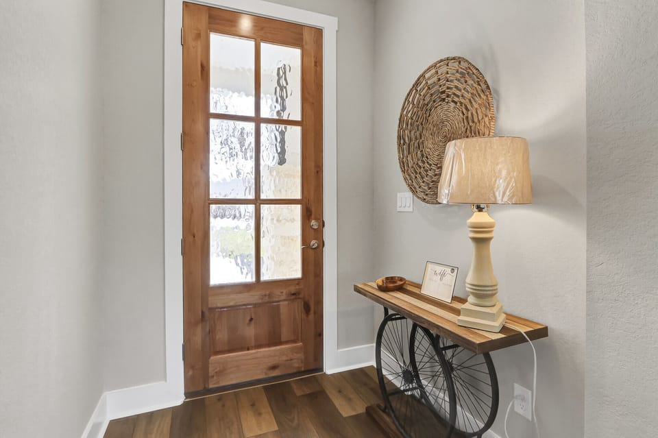 Welcoming entryway