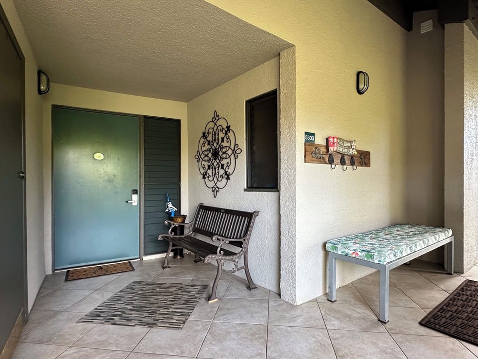 Outside door & benches-5303:04