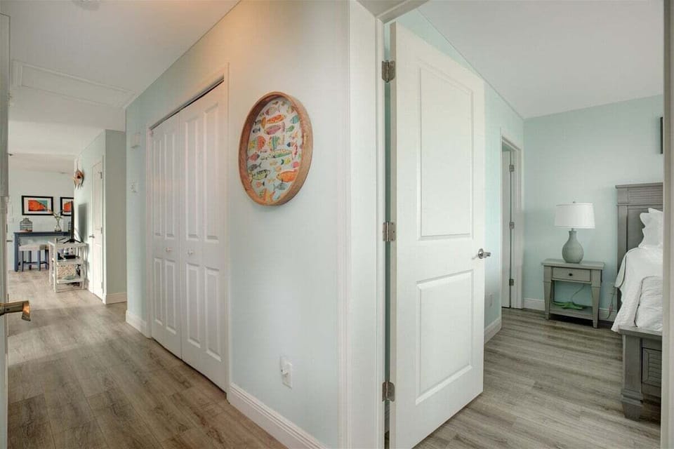 Convenient layout connecting bedrooms, bathrooms, and living spaces.