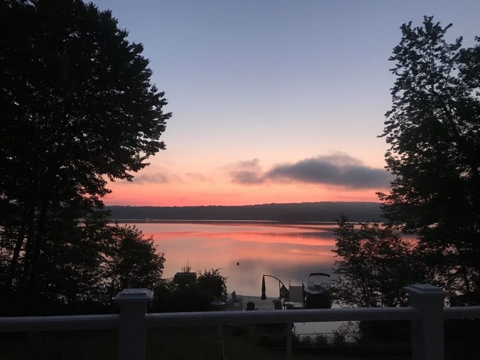 Best sunrise view on the lake! 
