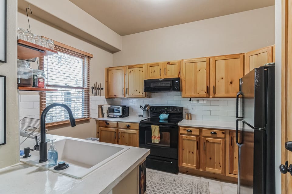Newly refreshed kitchen