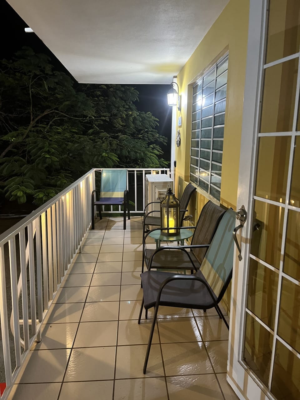 Front balcony in the second floor