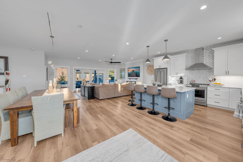 Open plan main level