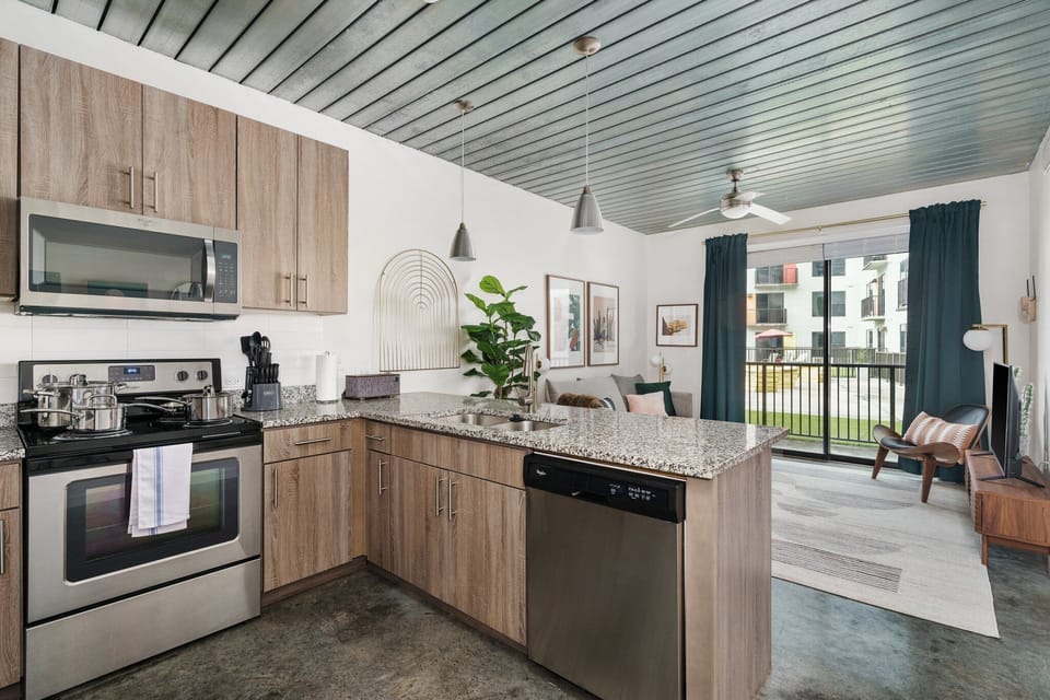 Make memorable meals in this well-appointed kitchen with modern amenities.