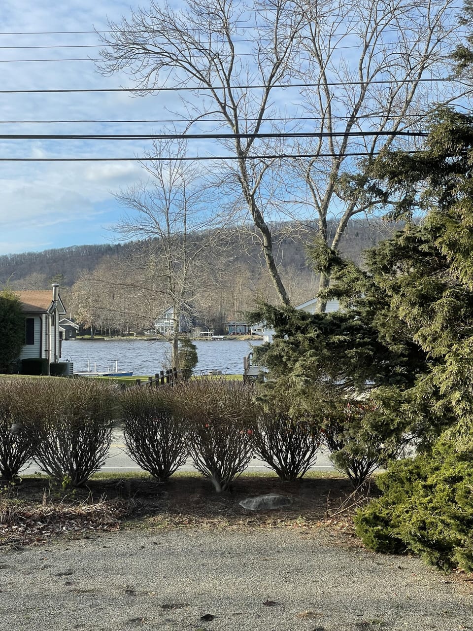 View from family room 