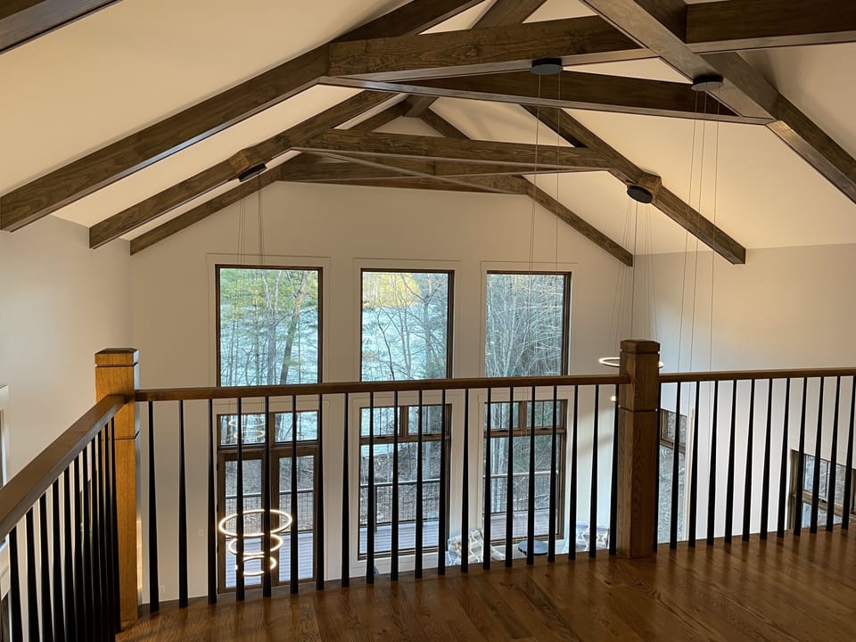 Upstairs loft outside of bunk room