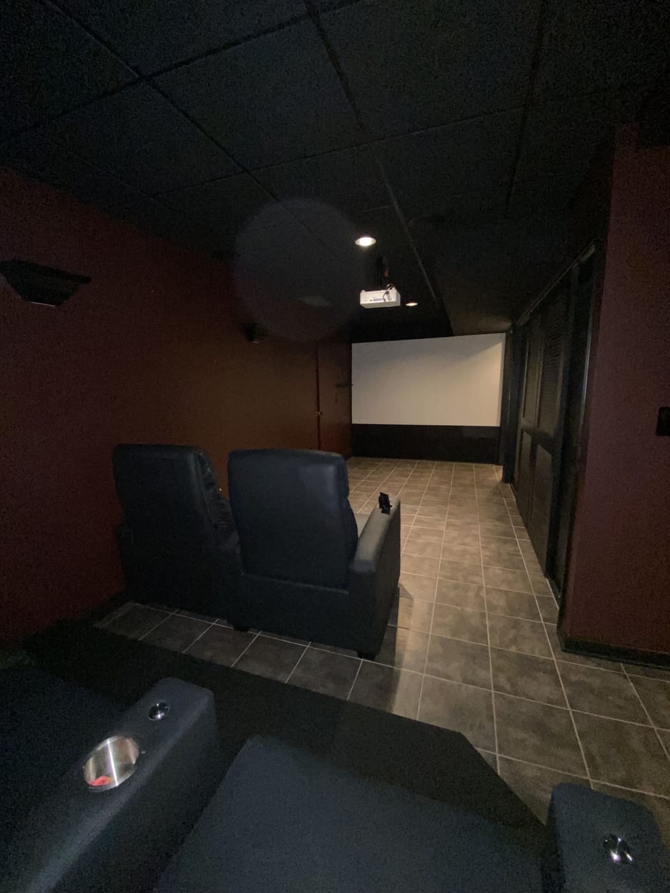 Movie theatre lower floor