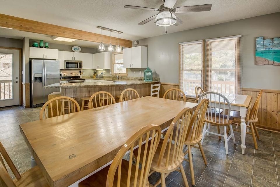 Mid-Level Dining Table seats 8