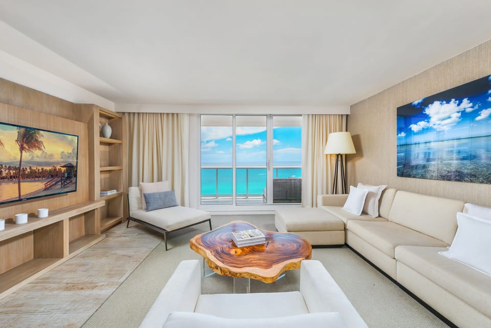 Living Room with Ocean View