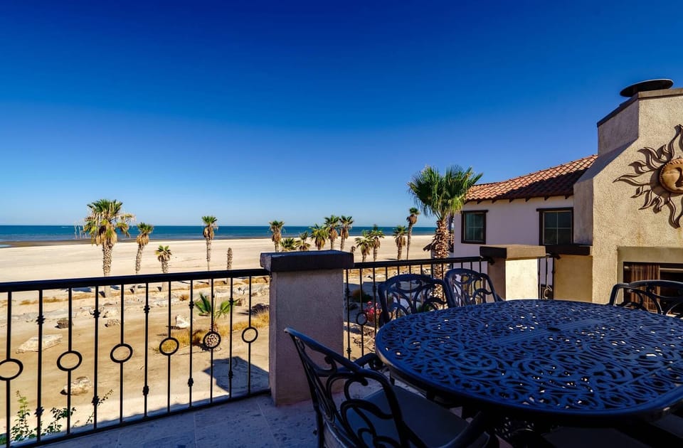 Condo 773 El Dorado Ranch in San Felipe Vacation Rental - balcony beach view