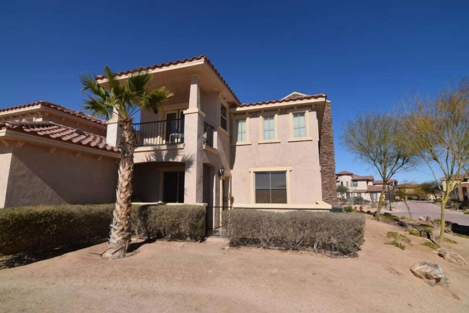 Condo 234 offers a spacious full-house layout in El Dorado Ranch — featuring a full kitchen, living room with fireplace, multiple bedrooms, and bathrooms