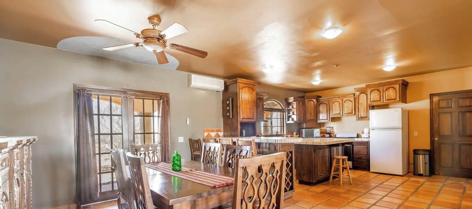 Gather around the dining room table at Casa Gardenia in El Dorado Ranch San Felipe BC MX — perfect for meals and family time.