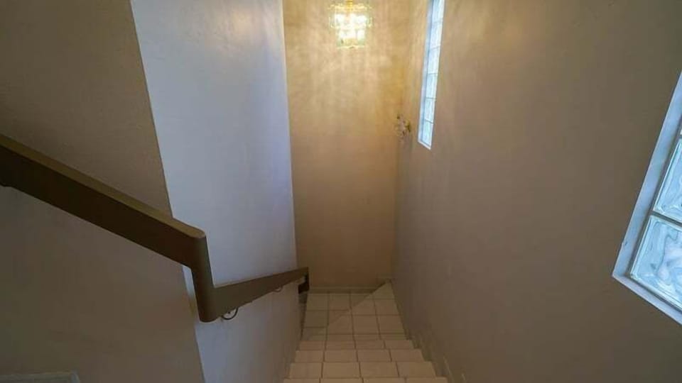 las palmas sky house stairs to second floor