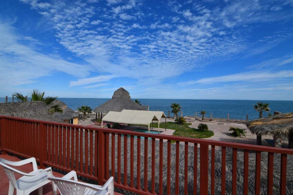 Giant Beach House Rental Vacation Percebu House San Felipe Mexico - second floor view