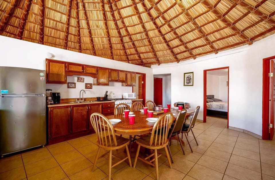 Beach House Palapa in Beach Resort Percebu, San Felipe Baja California - kitchen