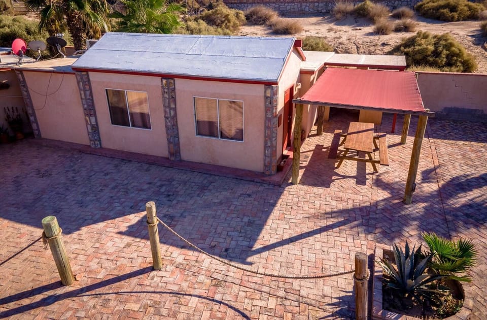 Beach Bungalow Vacation Resort Percebu San Felipe Mexico - side of the house
