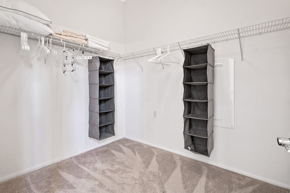 Primary Bed Room Walk-in Closet