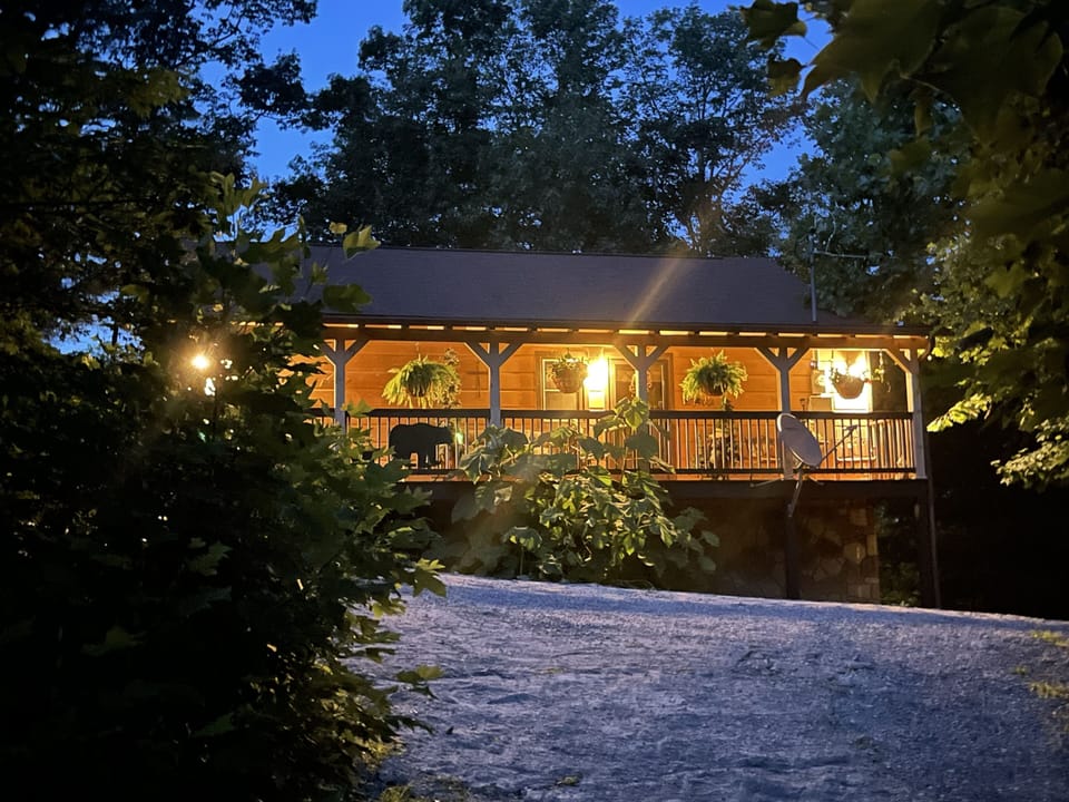 The Mountain Escape. Rightfully named, peace and quiet surrounds you here. 