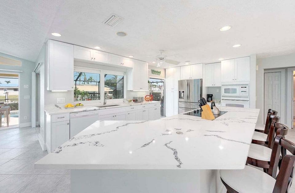 Kitchen with Large Center Island
