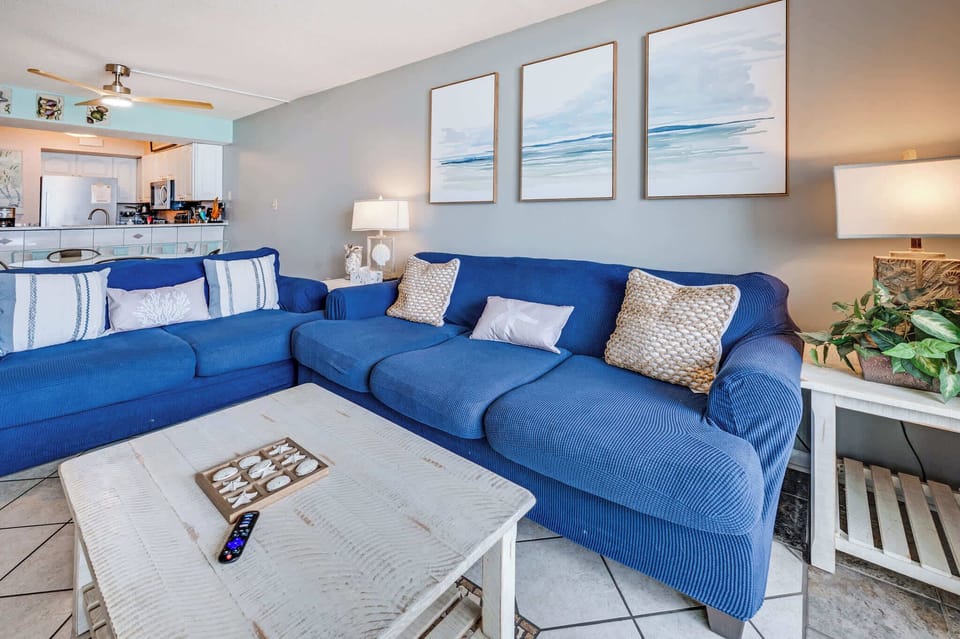 Bright Living Space with Ocean Views 🌊
