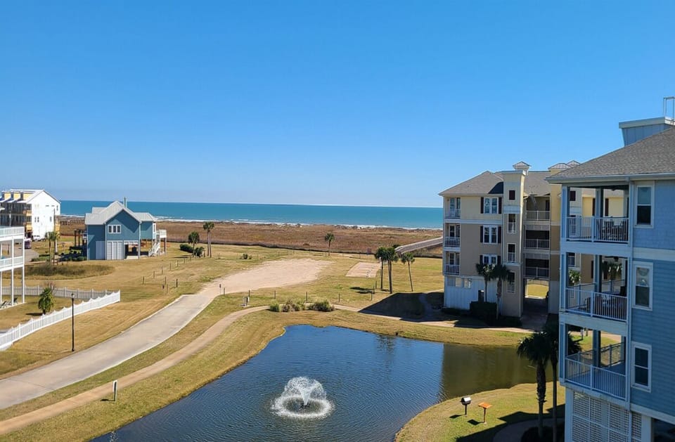 Gulf views from the back balcony.