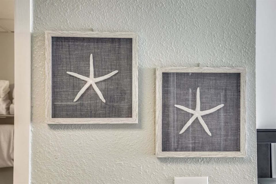 Enjoy coastal touches throughout.