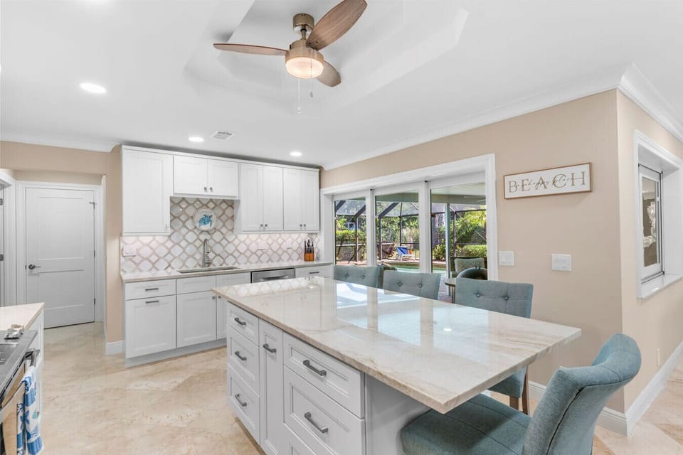 Chic and sleek kitchen perfect for whipping up a feast
